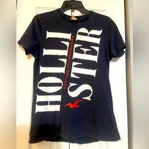 Hollister mens size small navy blue